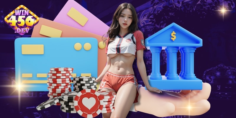 Các thao tác cần khi rút thưởng tại Win456